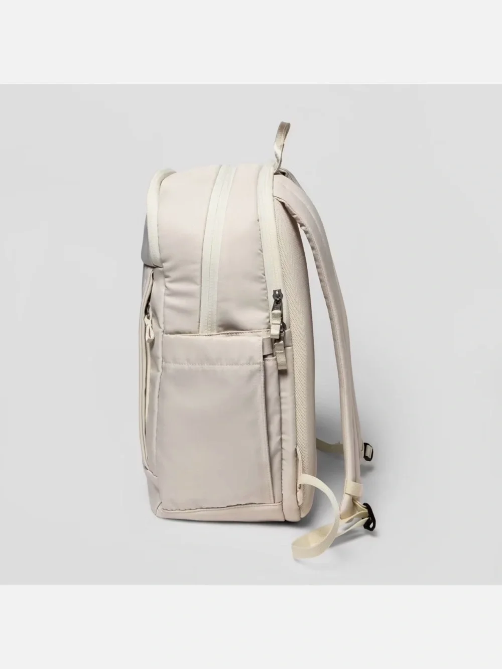 Neutral Cream Women’s Backpack - Minimal Urban Carry
